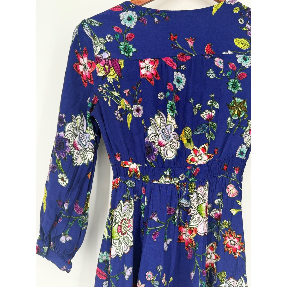 Anthropologie Maeve Womens Dress XS Maplewood Midi Boho Modern Romantic Festival - Picture 9 of 11